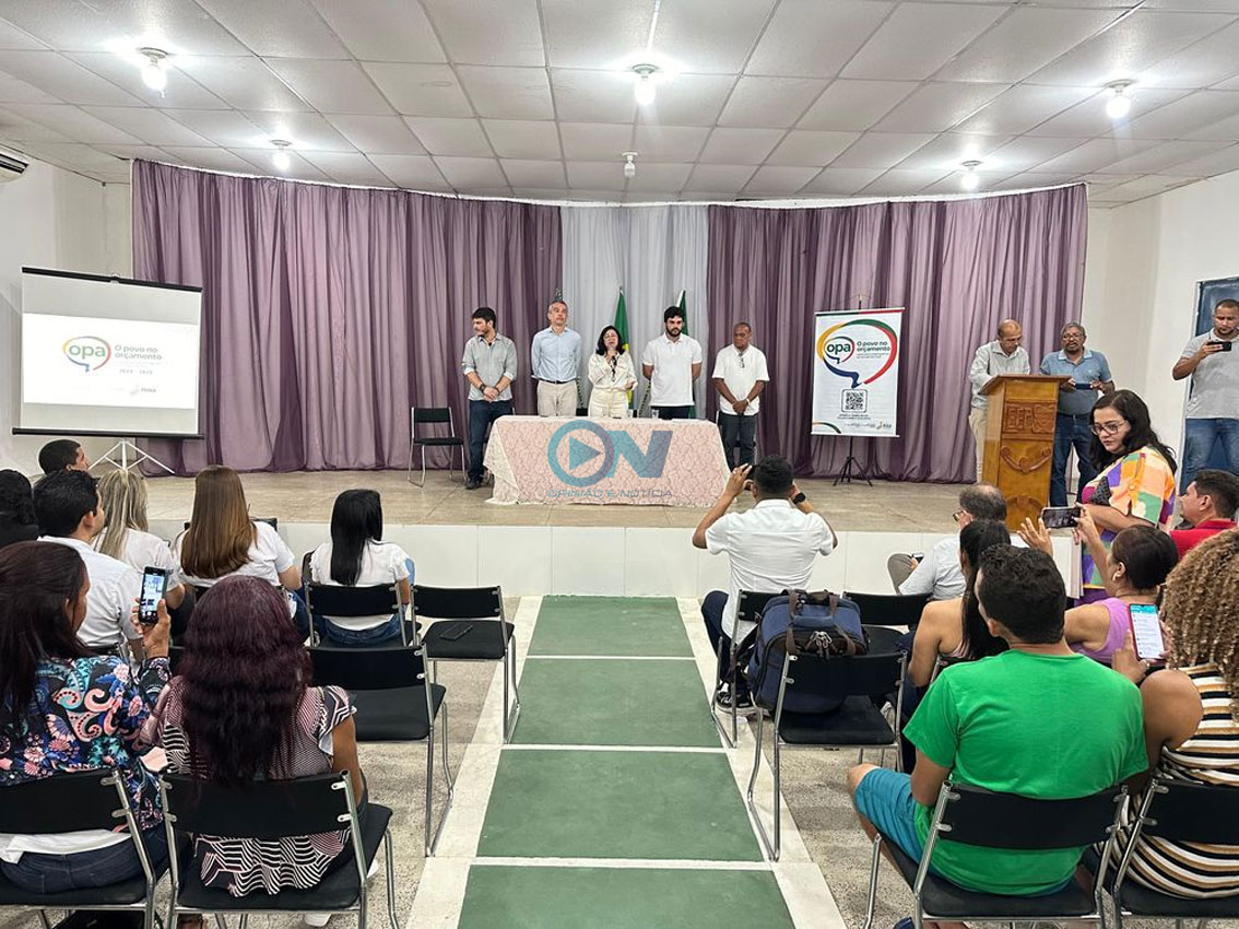 Governo realiza reunião em Floriano sobre a implantação do Orçamento Participativo